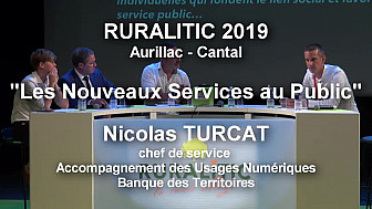 RURALITIC 2019 : Nicolas TURCAT de la Banque des Territoires sur 'Les Nouveaux Services au Public' @NicolasTurcat @RURALITIC2019 @BanqueDesTerr @cedric_o