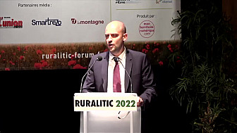 RURALITIC 2022 - Discours du Ministre Jean-Noël BARROT à la 17ème édition de RURALITIC à Aurillac 