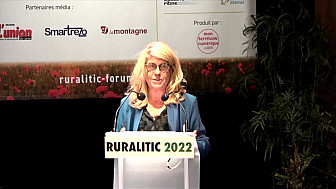 RURALITIC 2022 - ALLOCUTION MINISTÉRIEL Dominique FAURE