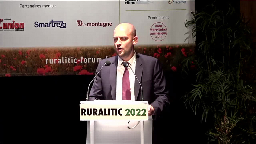 RURALITIC 2022 - Discours du Ministre Jean-Noël BARROT à la 17ème édition de RURALITIC à Aurillac 